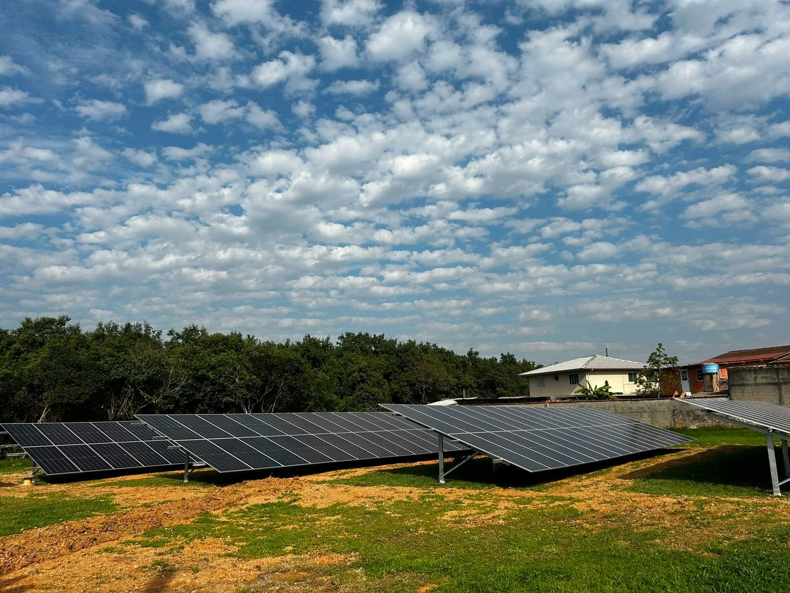 Projeto industrial de energia solar