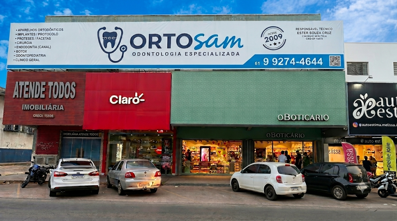 Estrutura da clínica Ortosam