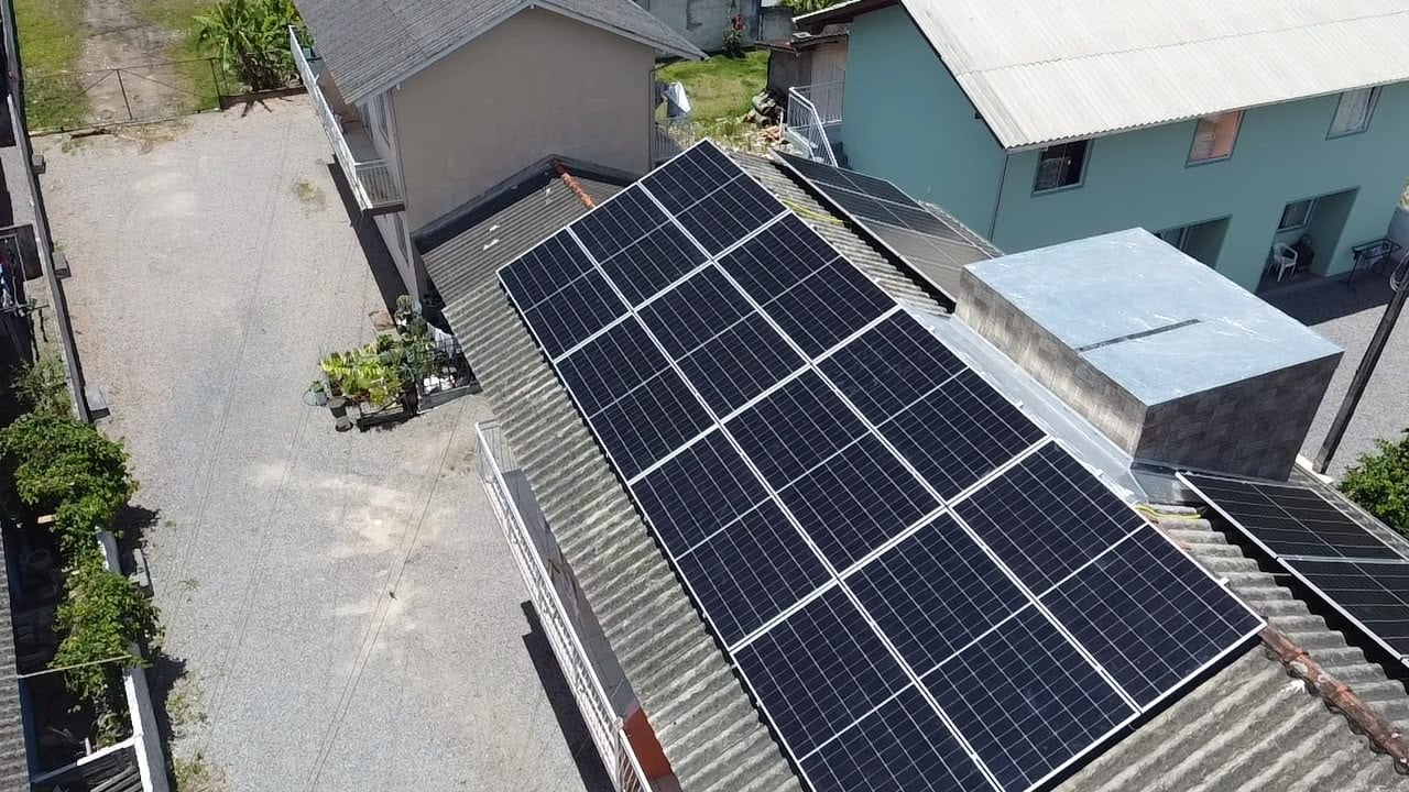 Projeto residencial de energia solar