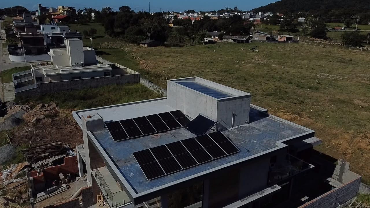 Projeto residencial de energia solar