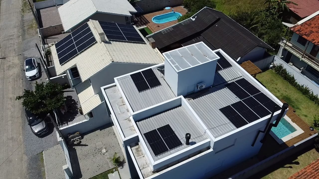 Projeto de energia solar residencial