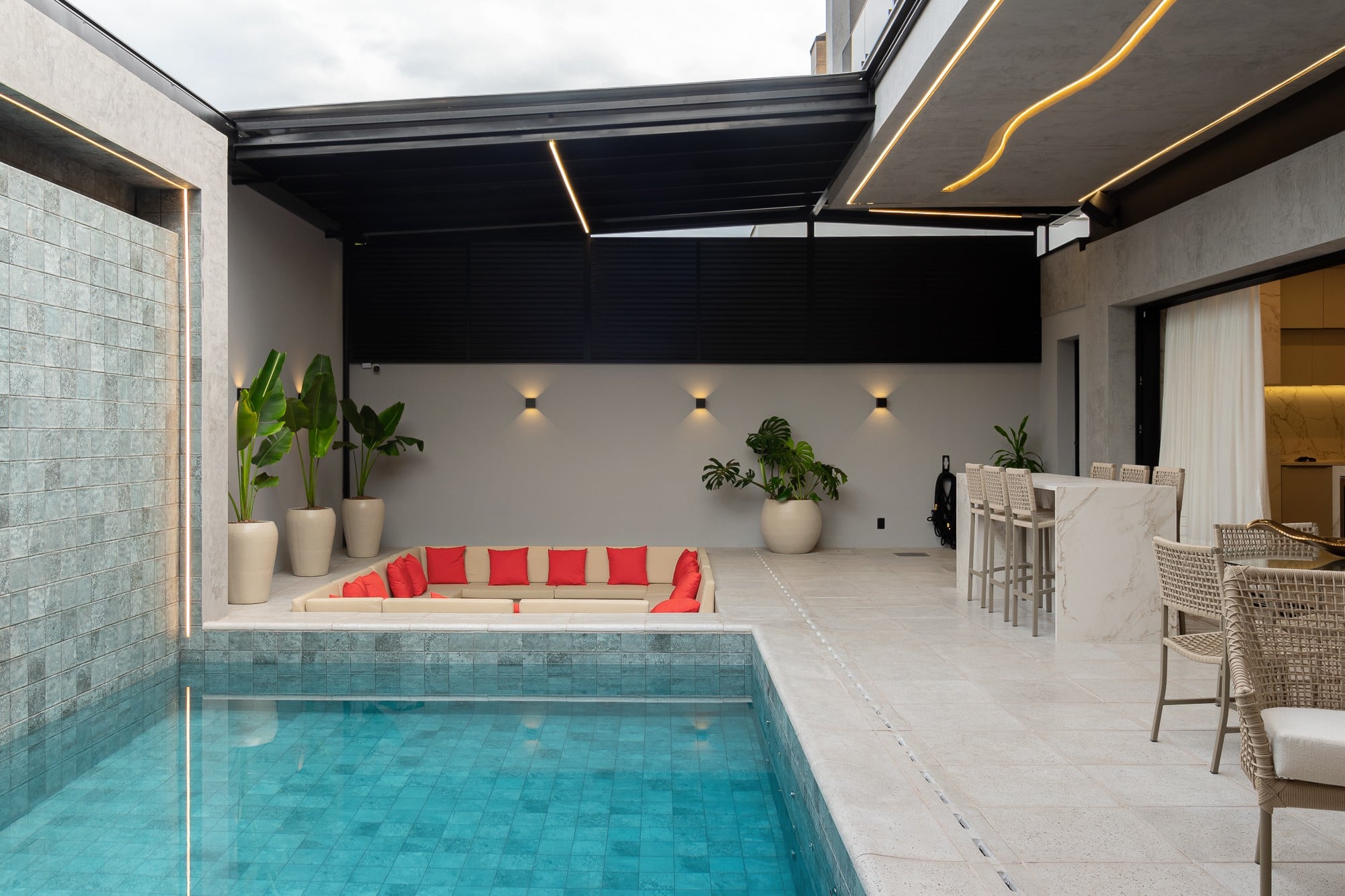 Piscina Teto Aberto