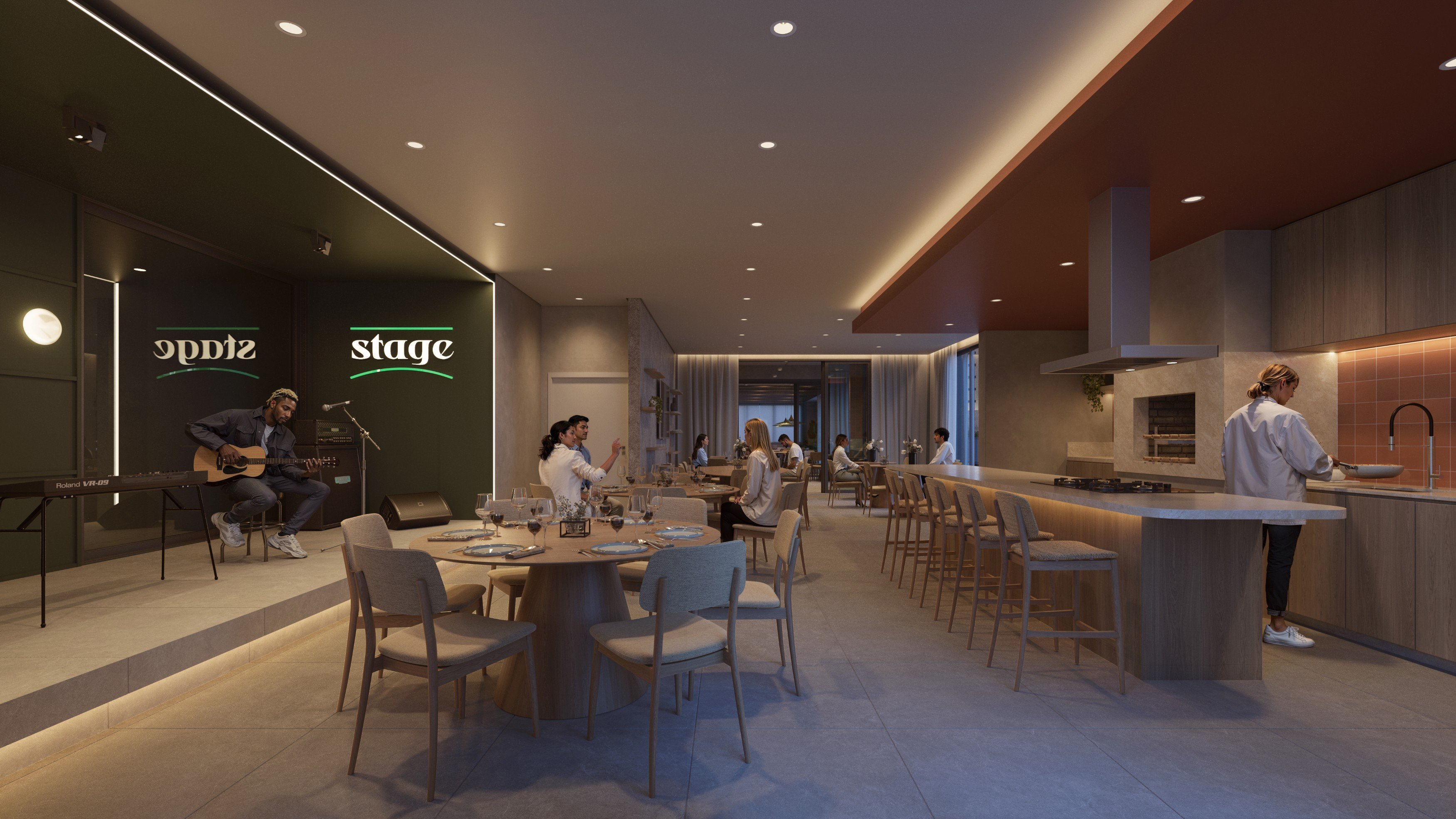 Montego Bay Palm Club — interiores