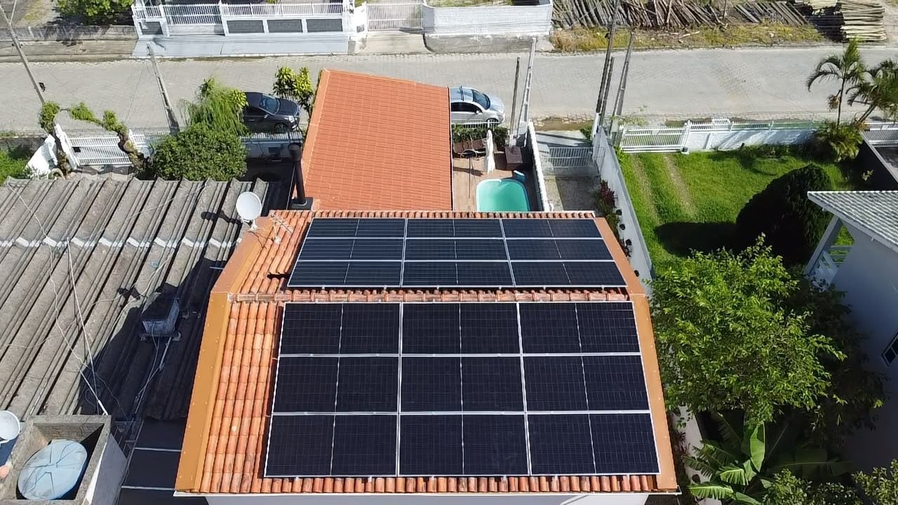 Projeto residencial de energia solar