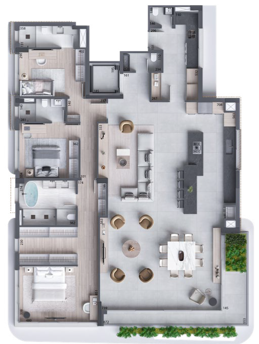 Apartamento C