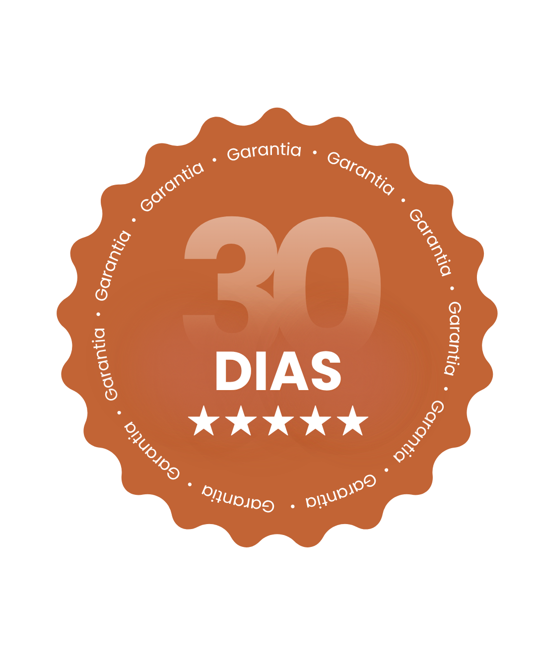 Selo de 30 dias de garantia