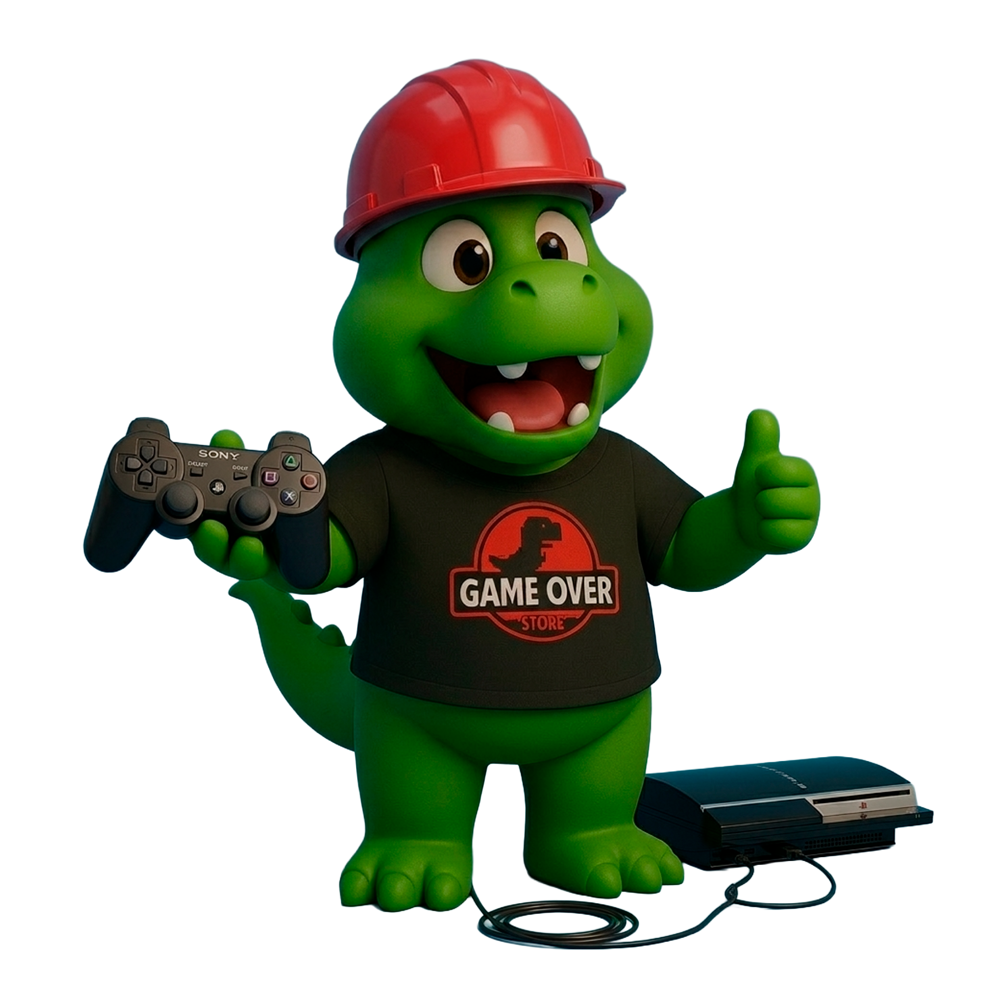 Mascote Game Over Store