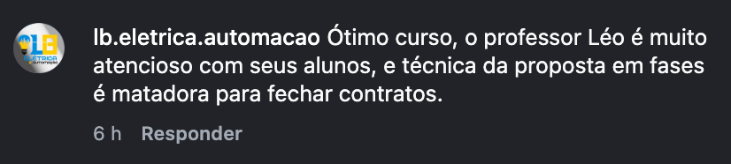 Depoimento real sobre o curso online 7