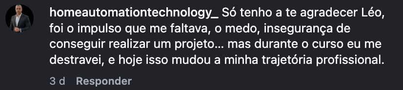 Depoimento real sobre o curso online 4