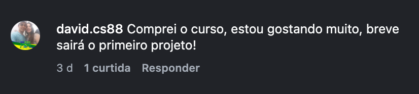 Depoimento real sobre o curso online 5