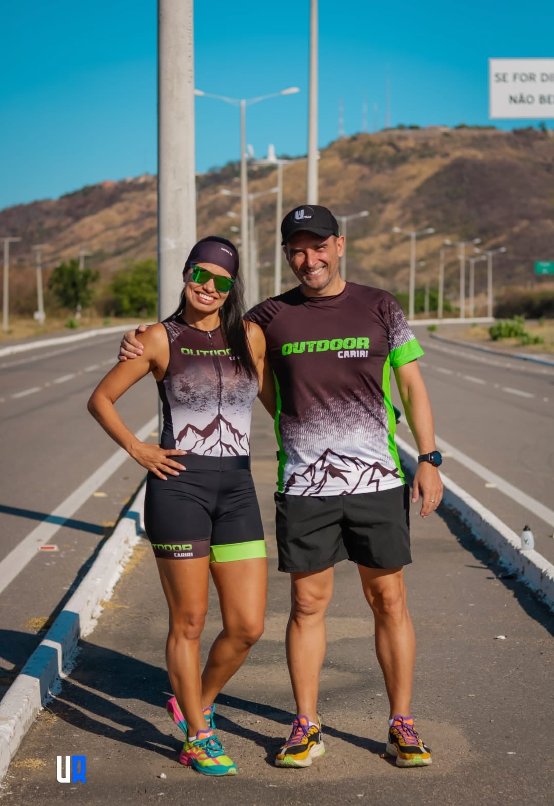 Kelma Alcantara e Sandro Decker