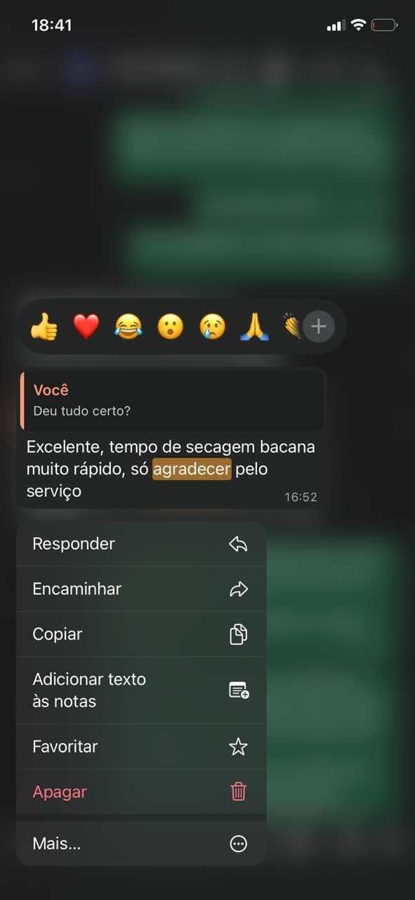 Depoimento de cliente