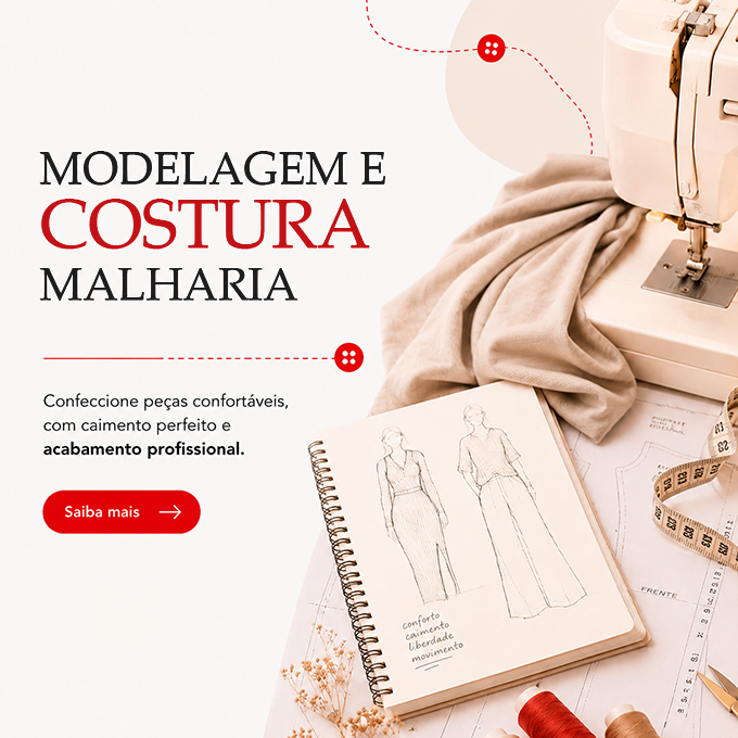 Modelagem e Costura em Malharia