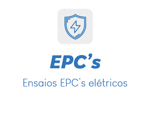 Ensaios elétricos em EPIs isolados