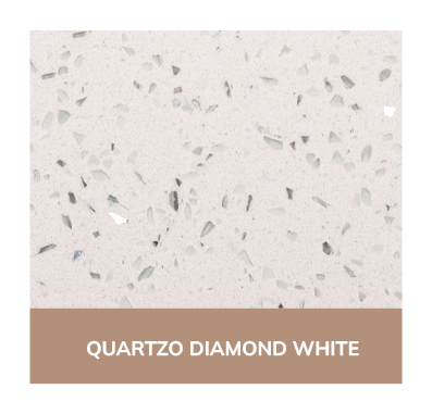 Quartzo Diamond White