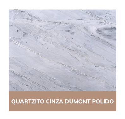 Quartzito Cinza Dumont Polido