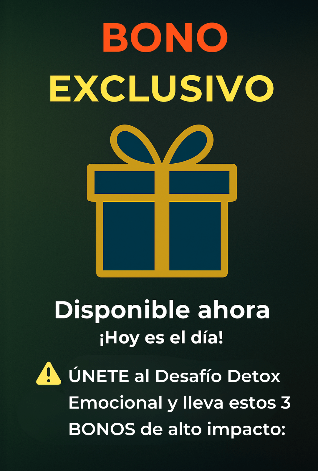 Sana tu mente - Desafío Detox Emocional