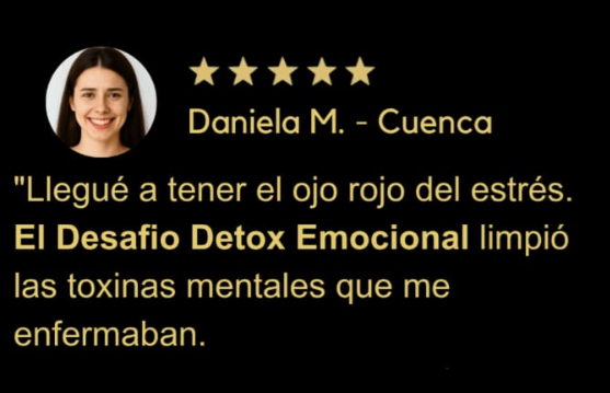 Sana tu mente - Desafío Detox Emocional