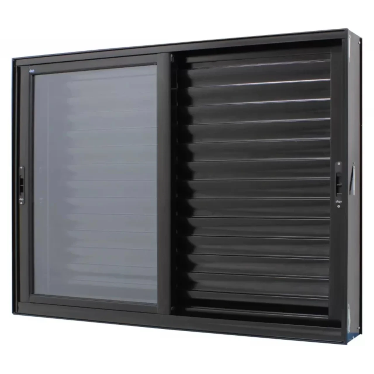 Janela de correr veneziana 3 folhas linha suprema (BÁSICA) 1200x1000