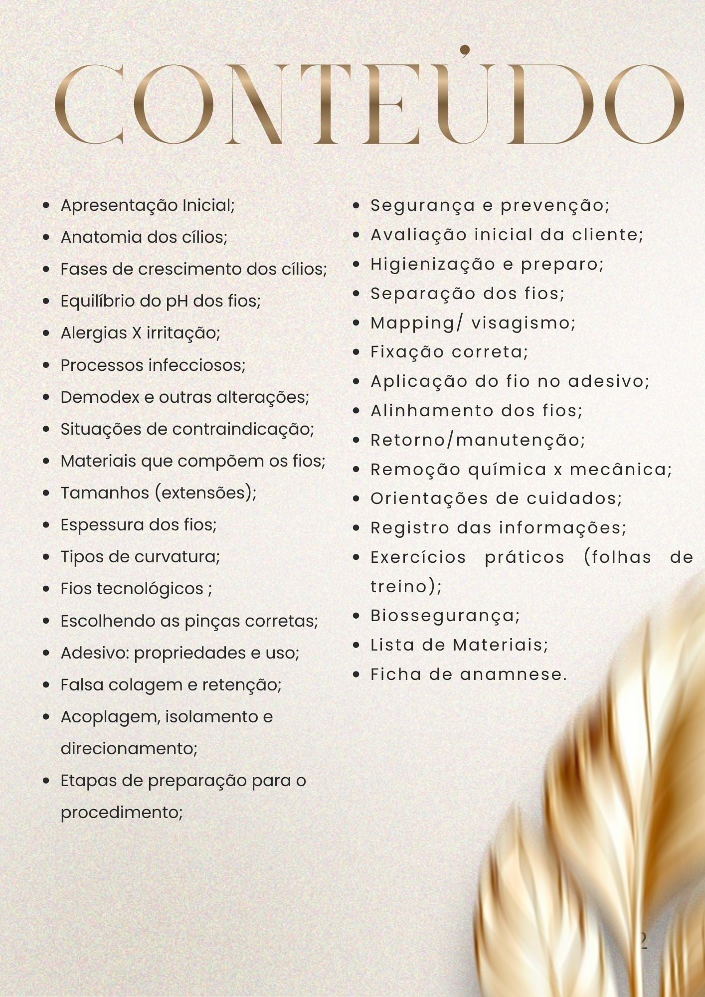Detalhe da apostila