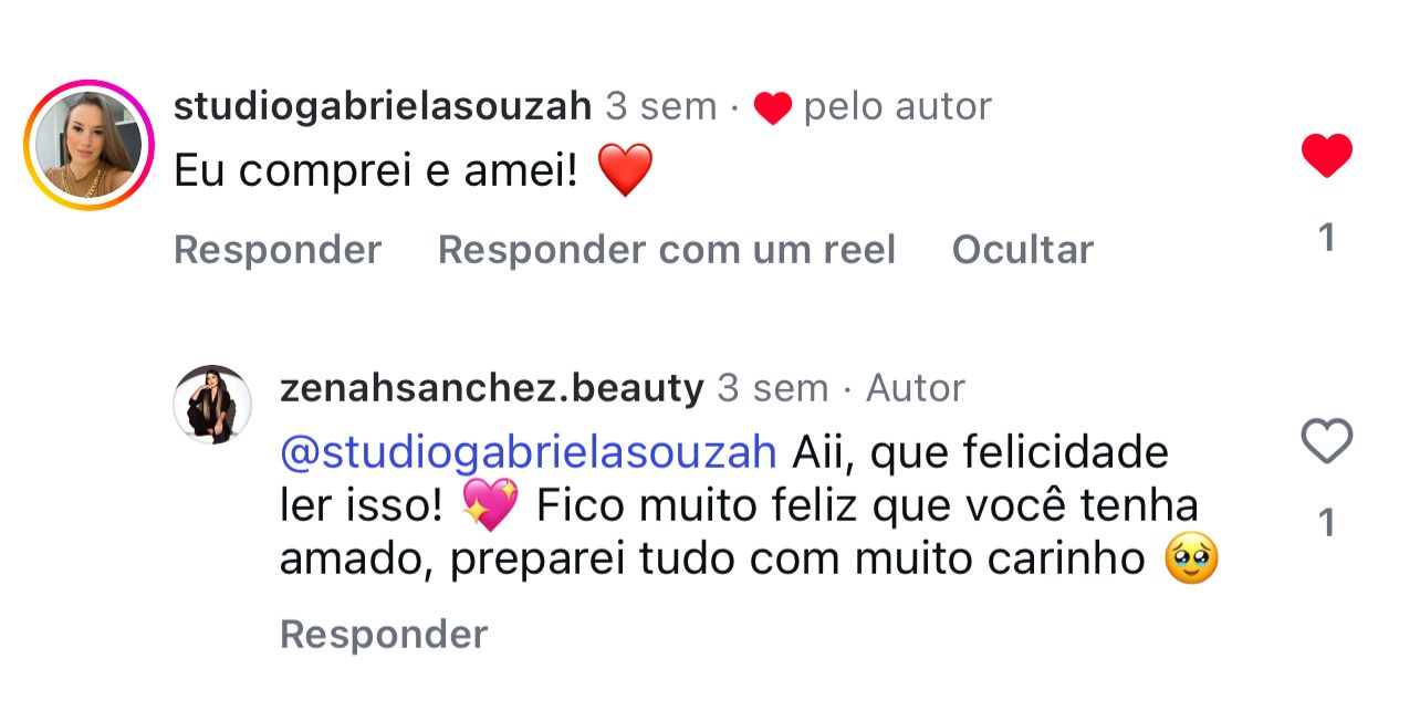 Feedback de aluna