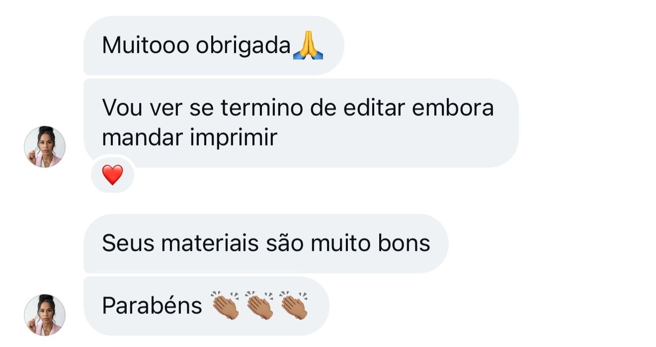Feedback de aluna
