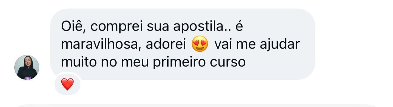 Feedback de aluna