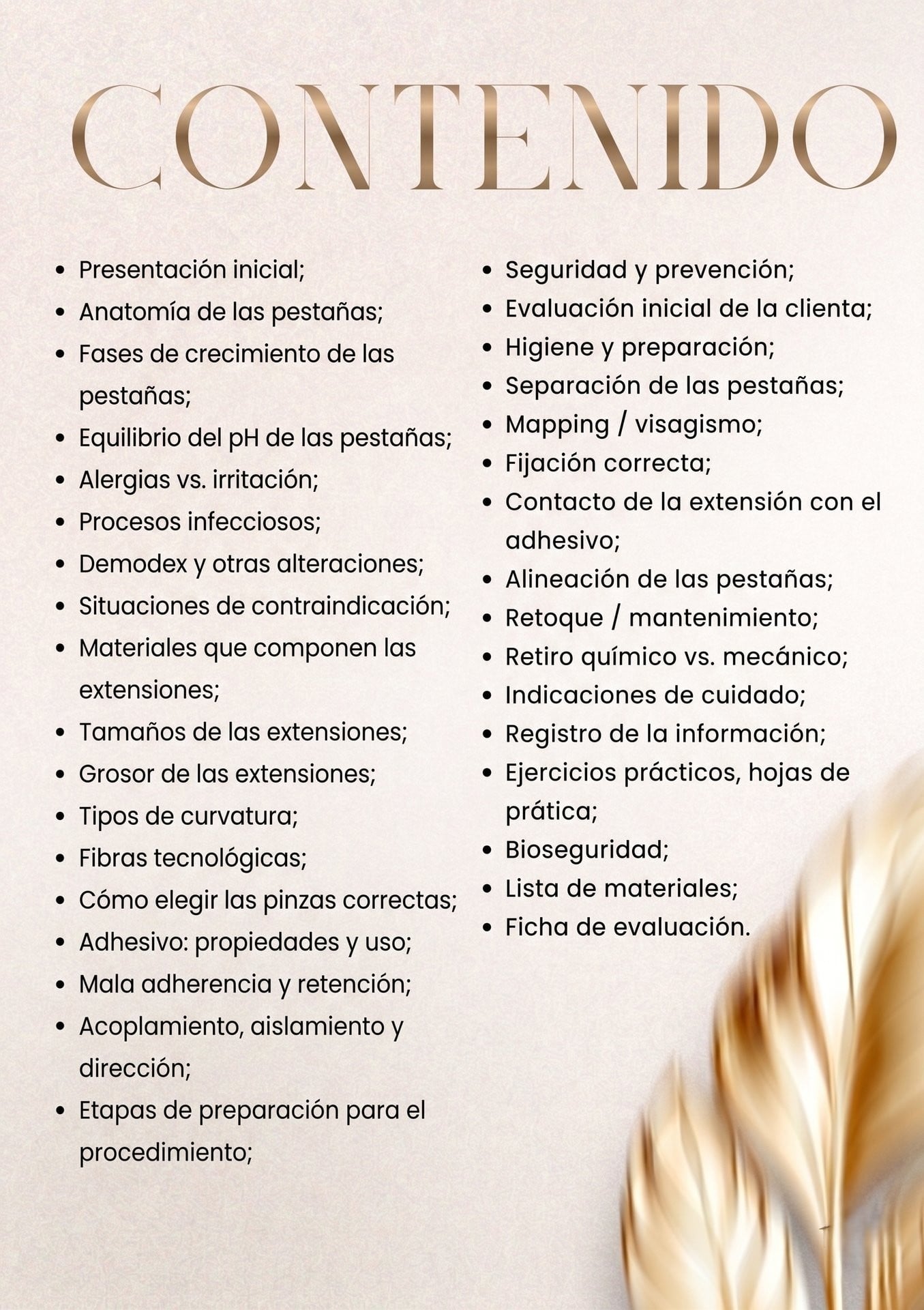 Detalle del manual