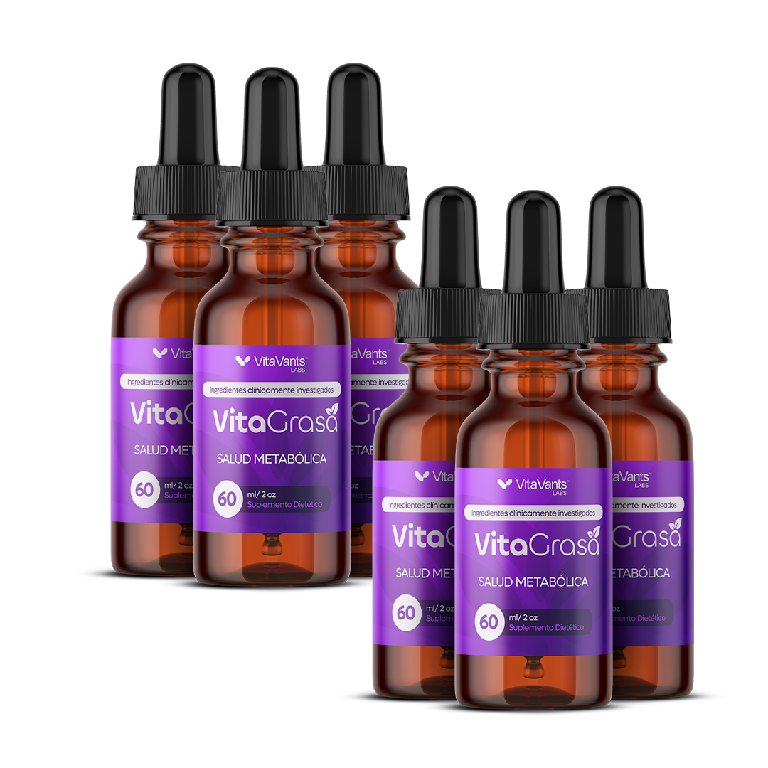 6 Frascos VitaGrasa