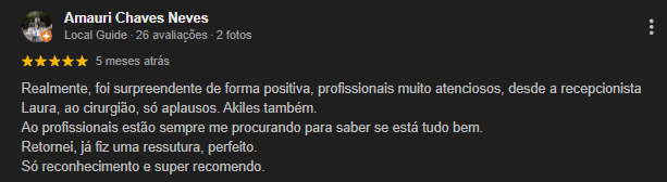 Depoimento de Paciente 4