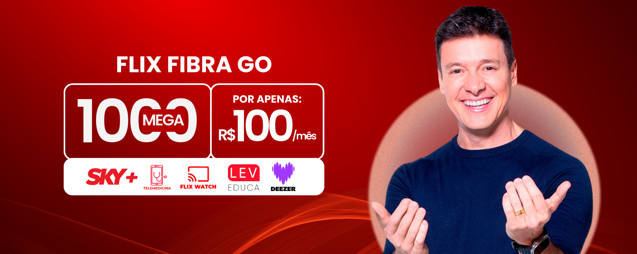 Flix Fibra - Banner Desktop