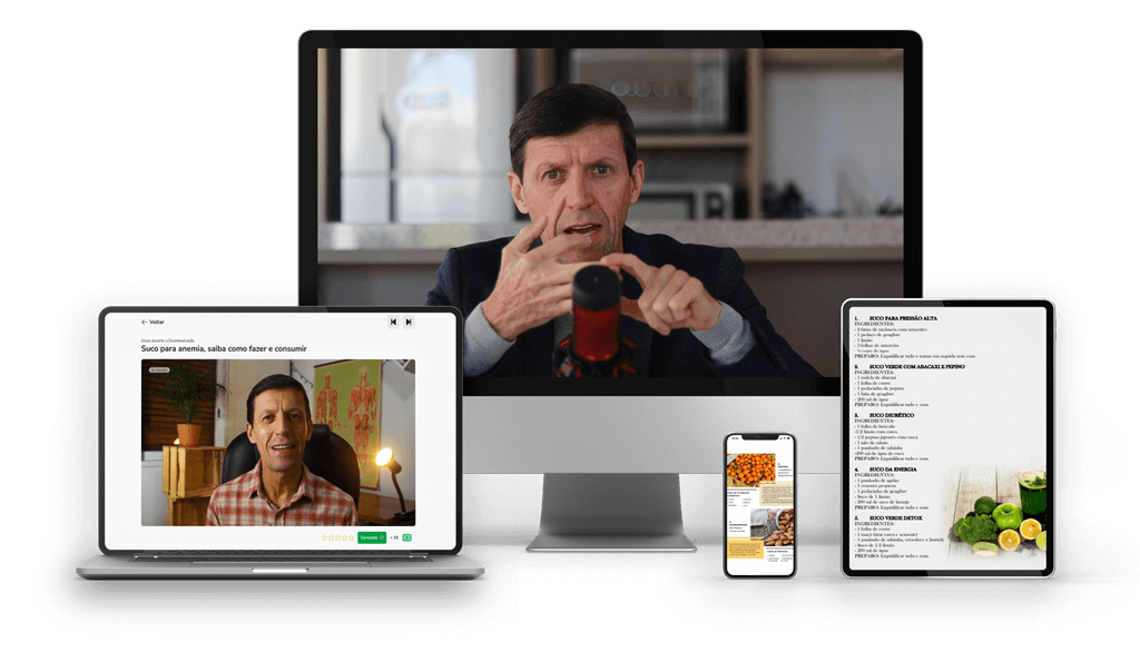 Mockup do Curso Dieta Crua