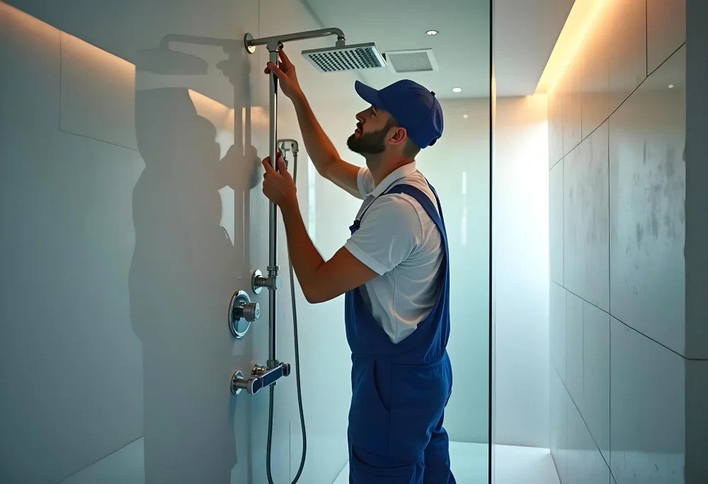 Instalação de chuveiro e pontos elétricos