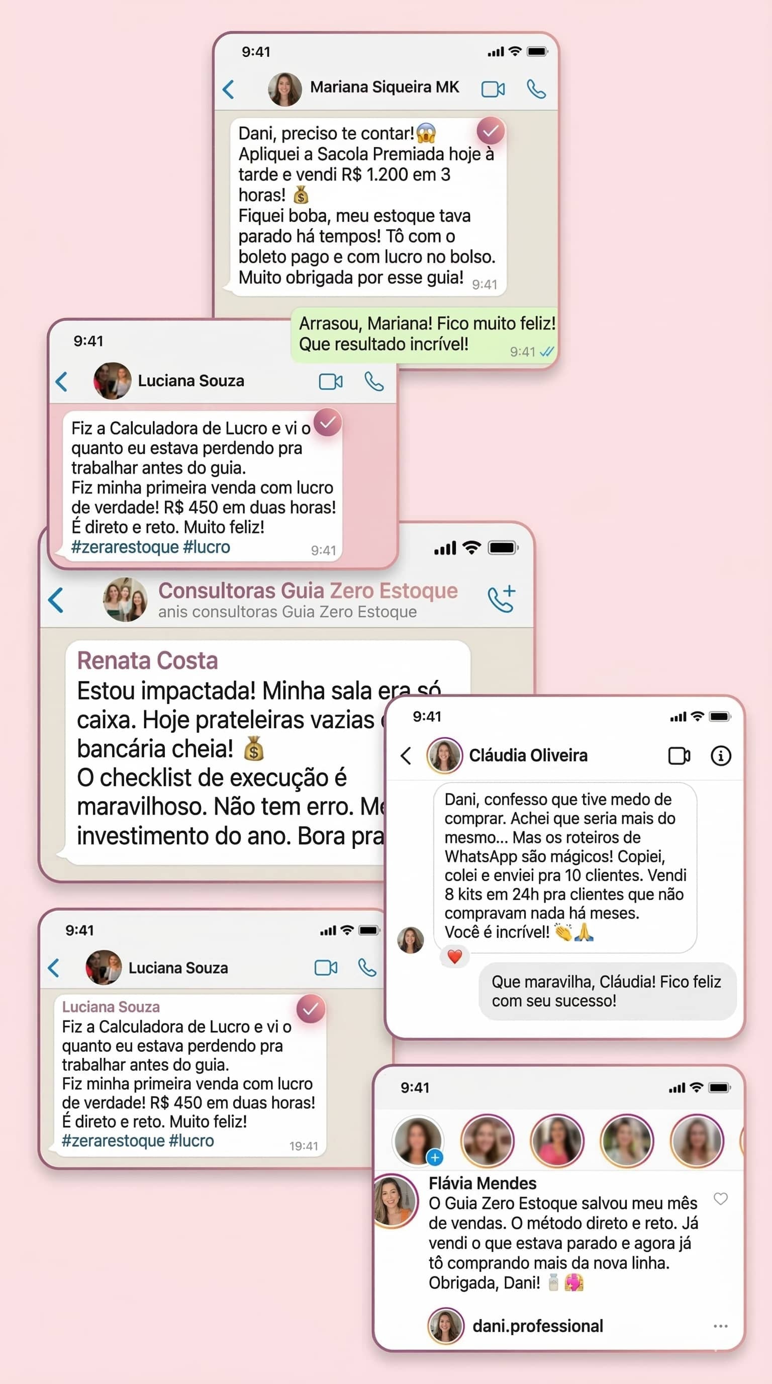 [Imagem de Depoimentos e Resultados]