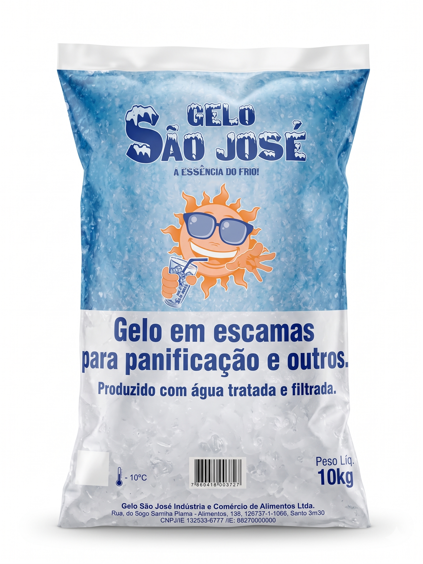 Gelo em Escamas 10 kg
