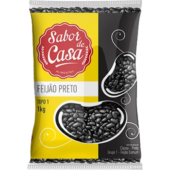 Feijão Preto Sabor de Casa 1 Kg