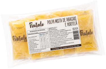 Polpa de Abacaxi com Hortelã