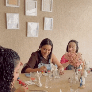 Encontro de amigas na Casa Criare