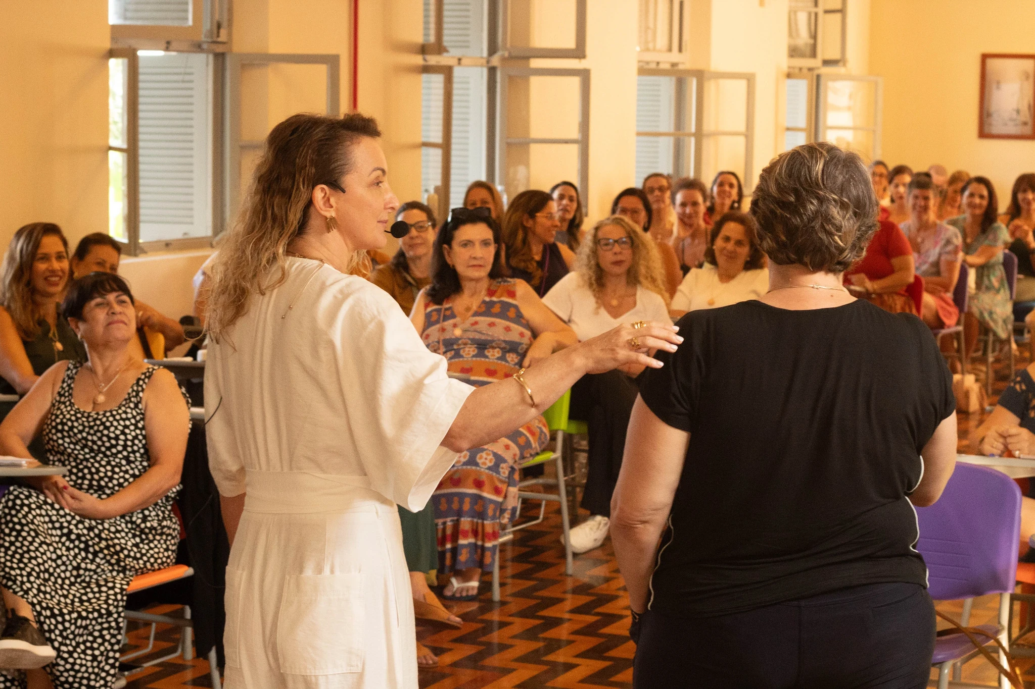 Terapeuta no evento