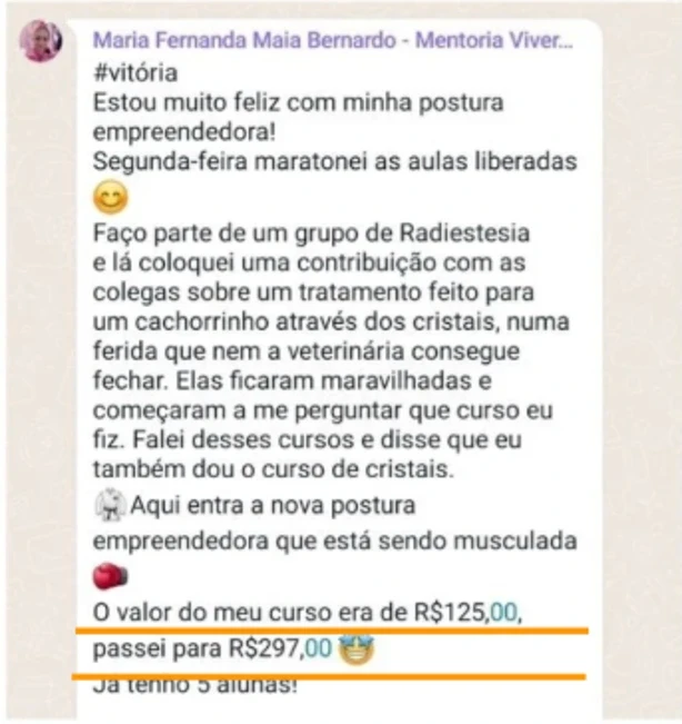 Maria Fernanda - antes