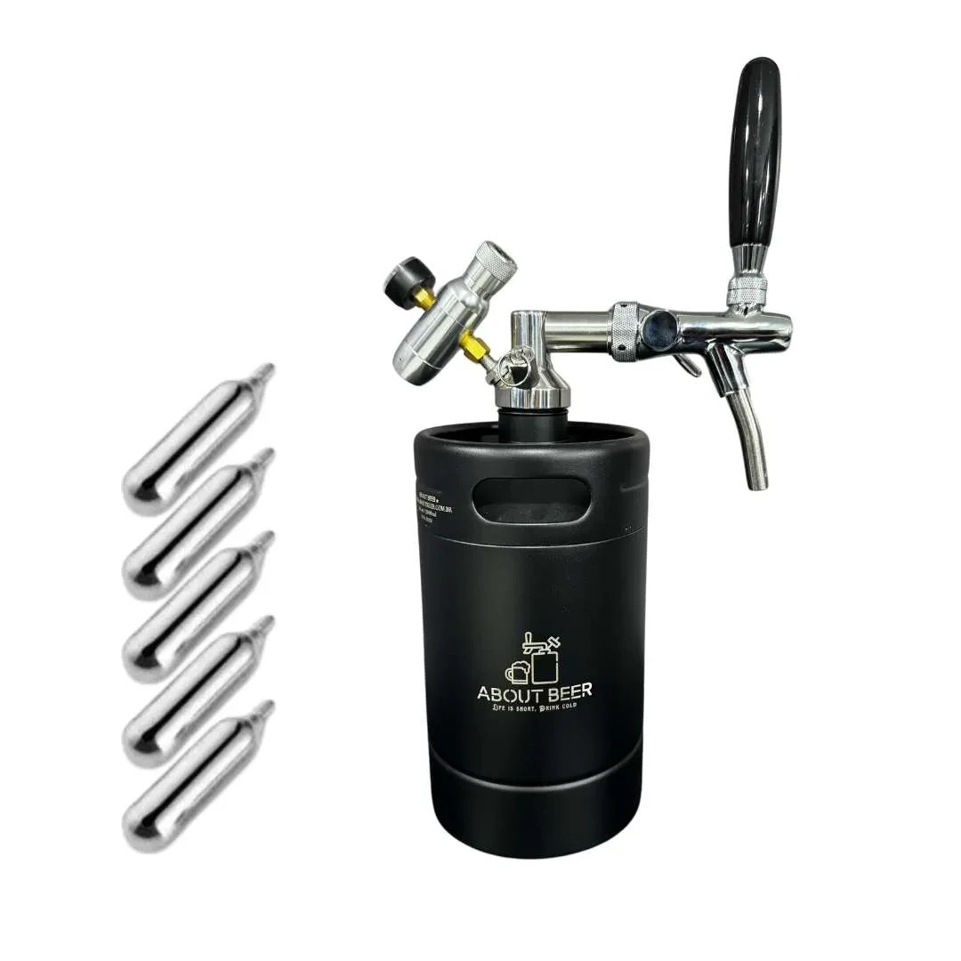 Chopeira térmica portátil About Beer - 2 Litros