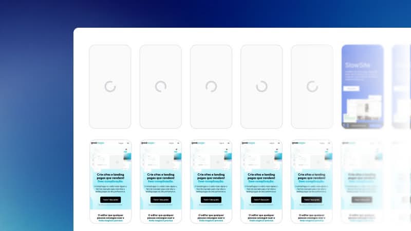 Métricas de carregamento LCP, INP e CLS avaliadas pelo Google