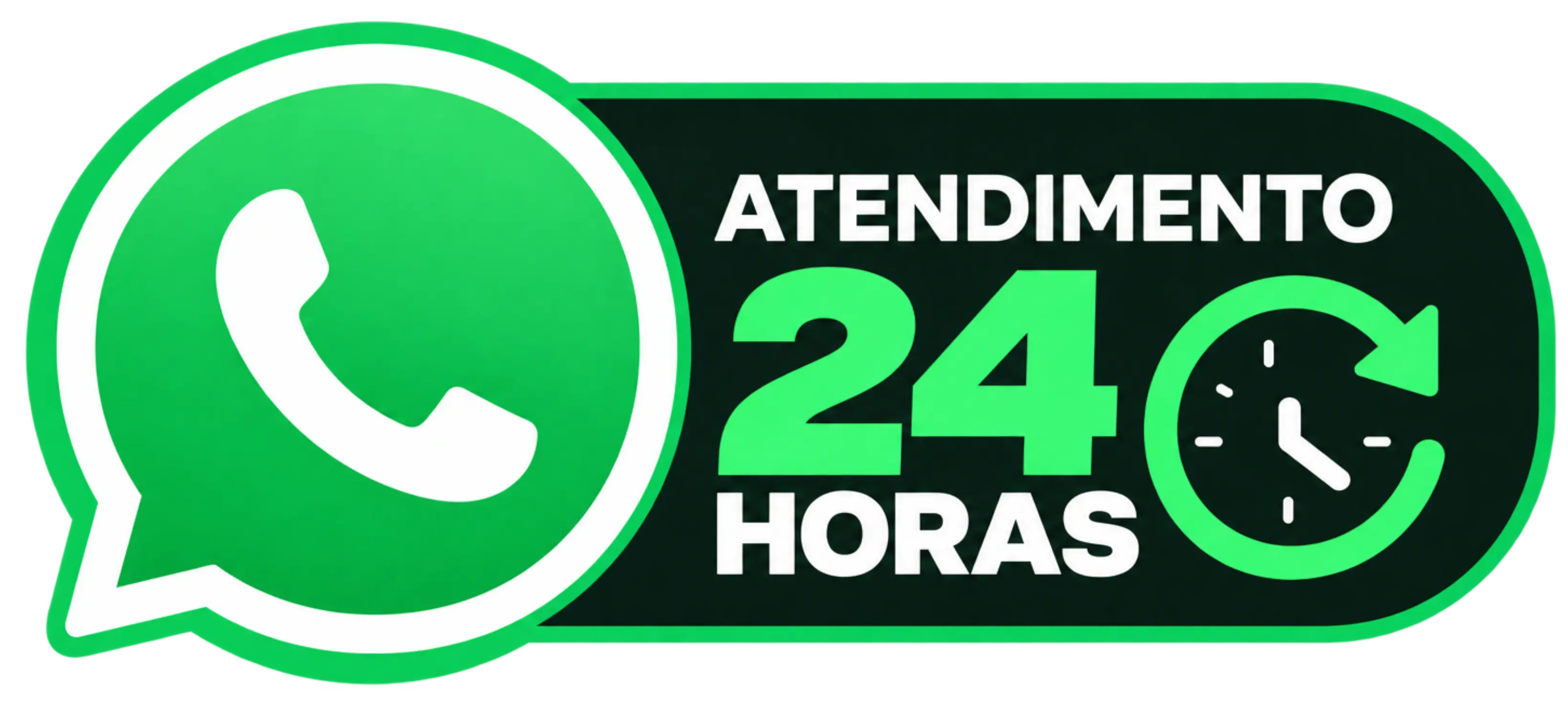 Atendimento 24 horas pelo WhatsApp