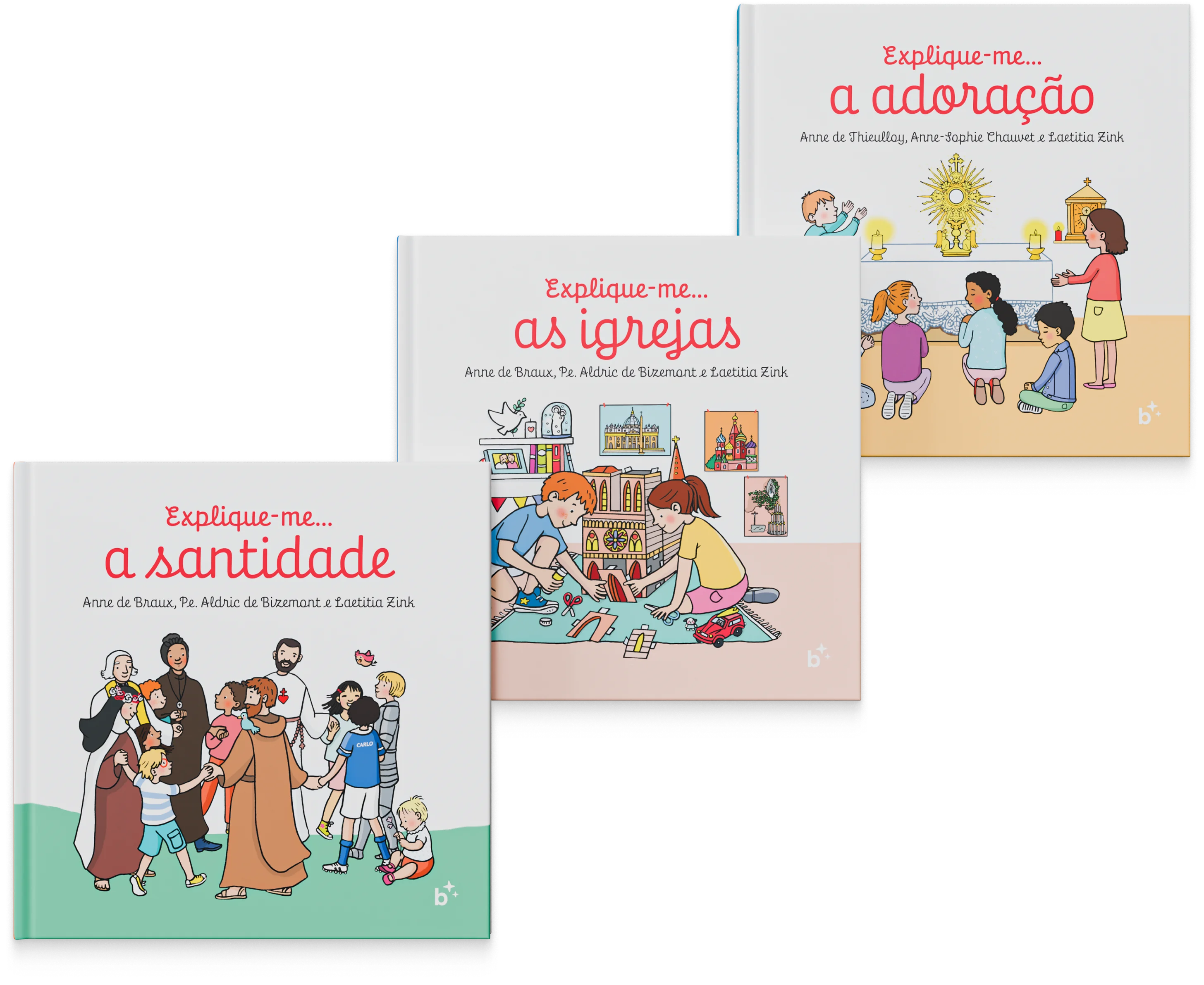 Capas dos livros Explique-me: a santidade, as igrejas e a adoração