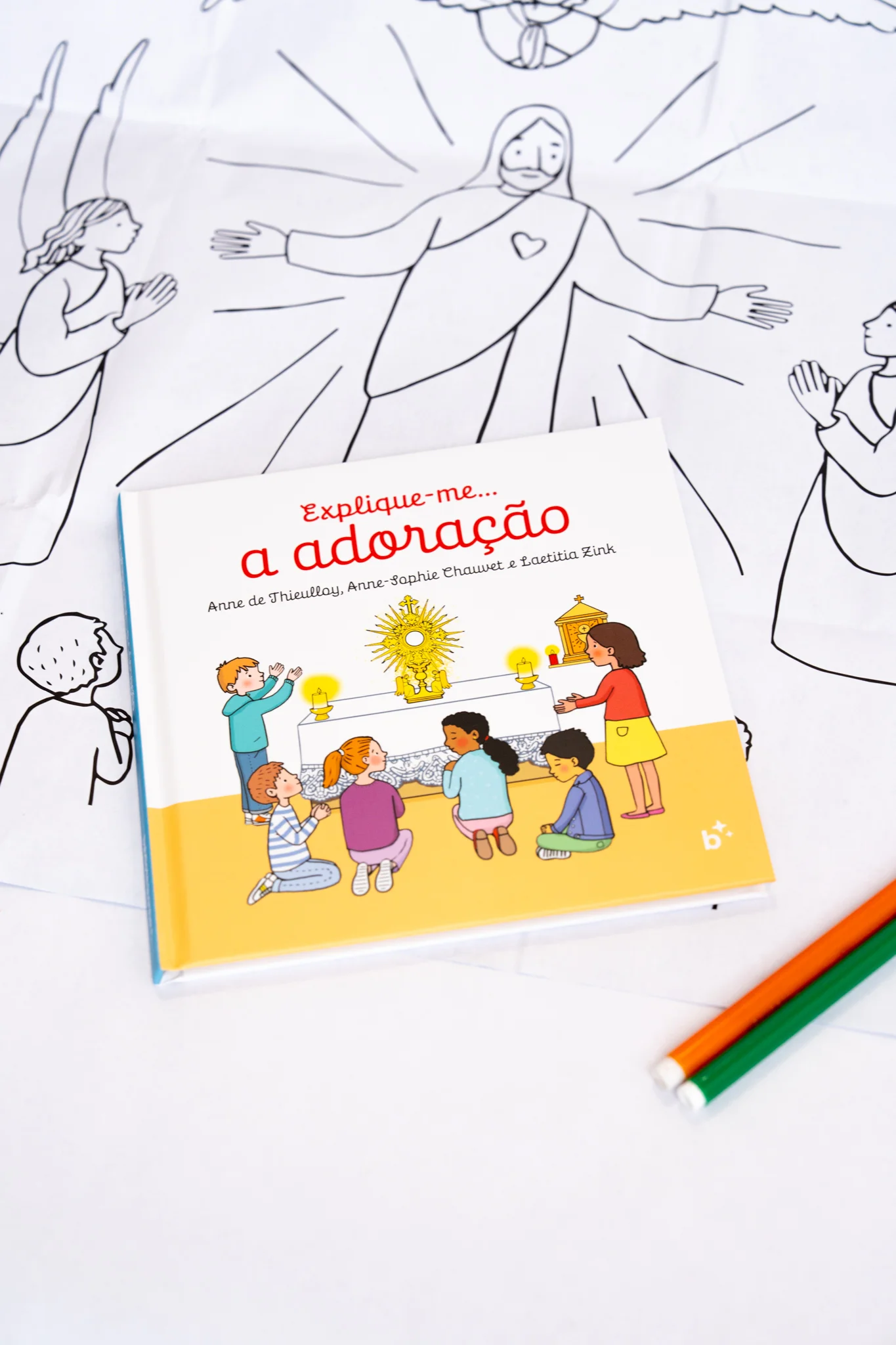 Ilustração para colorir 1