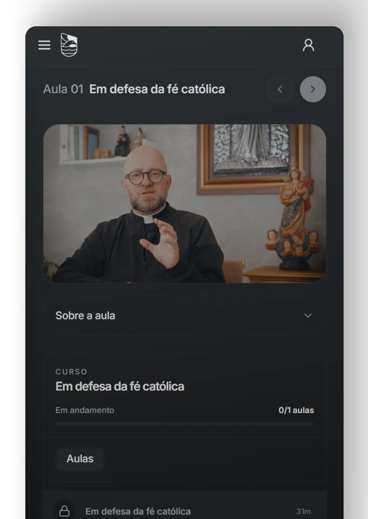 Aula exclusiva