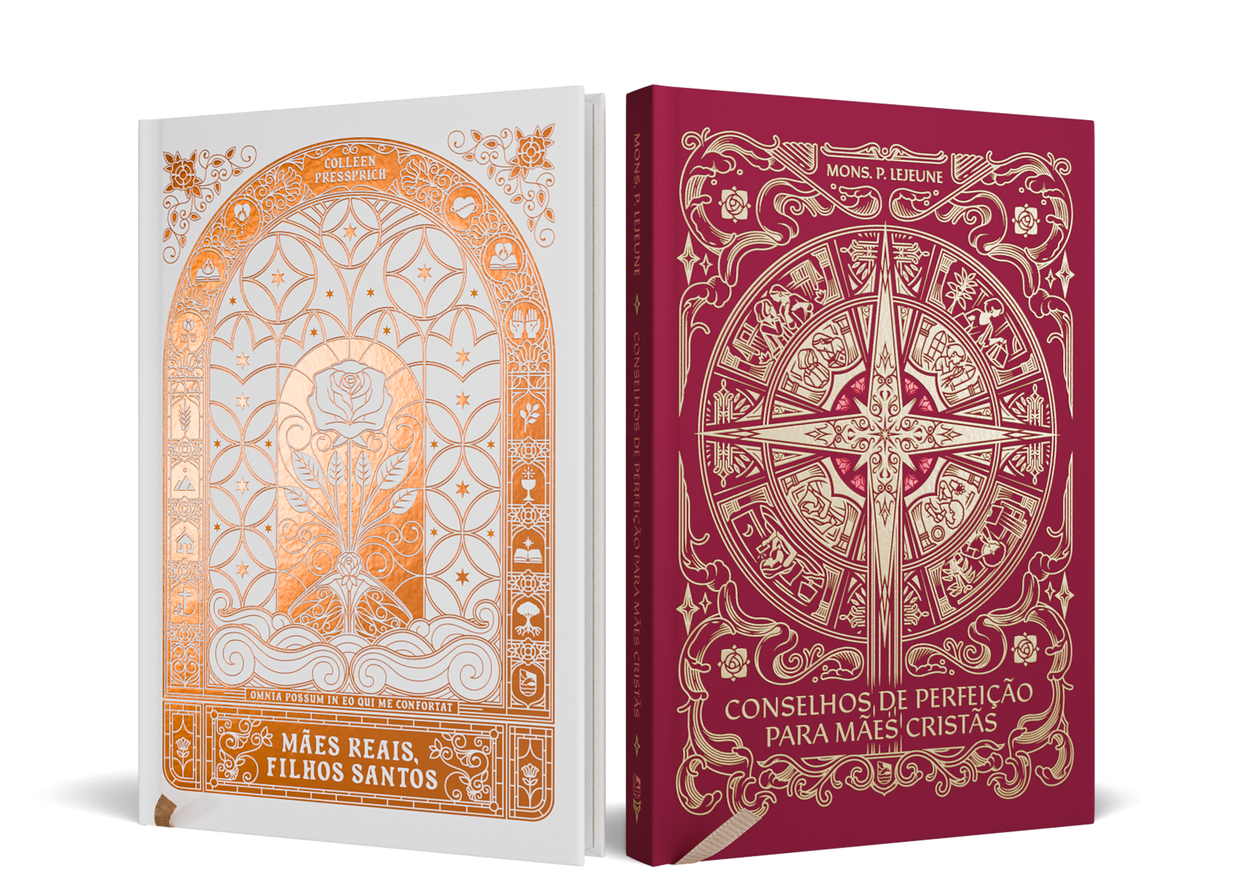 Livros Mães reais, filhos santos e Conselhos de perfeição para mães cristãs