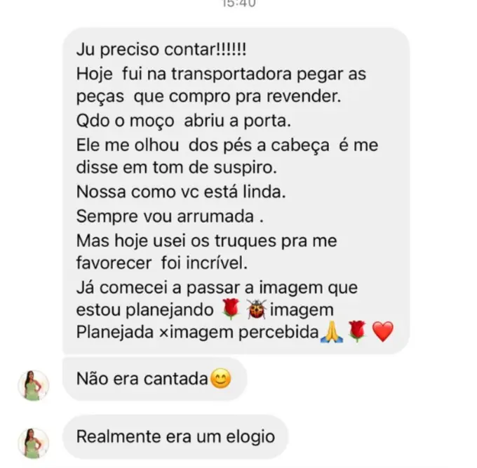 Depoimento: cliente conta que ouviu um elogio espontâneo ao buscar mercadoria na transportadora