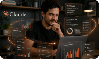 Relatórios com Claude