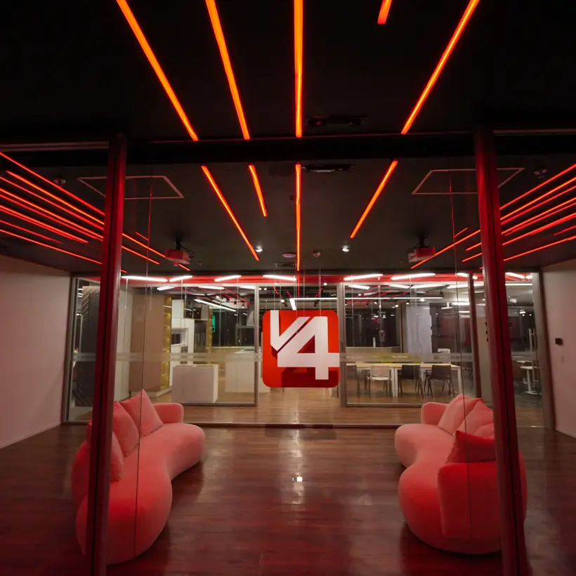 Recepção da V4 Company